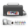 Colorsun Digital Roll to Roll Film Printer A3 Plus 33cm Garment T-shirt DTF Printer for epson XP600 Print Head A3 Dtf Printer