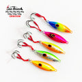 Hot Sale OEM Fishing Lure Slow Bee Jig 10g-150g UV Lead for Stream Ocean Boat Fishing Jigging Sinking Metal Lure with Hook
