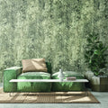 Germany Made Photo Wall Mural Vintage Green Grey Non Woven Vinyl Floral Large Format 0.53x8.80m Modern Bedroom Dining Hospital
