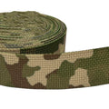 Ronson 100% Polyester Webbing Multitarn Camouflage Webbing Tactical 25mm Printed Webbing