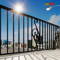 Beautiful Modern Stainless Steel & Brass Balcony Design Ideas Combining Functionality and Elegance for Small Medium-Sized Spaces