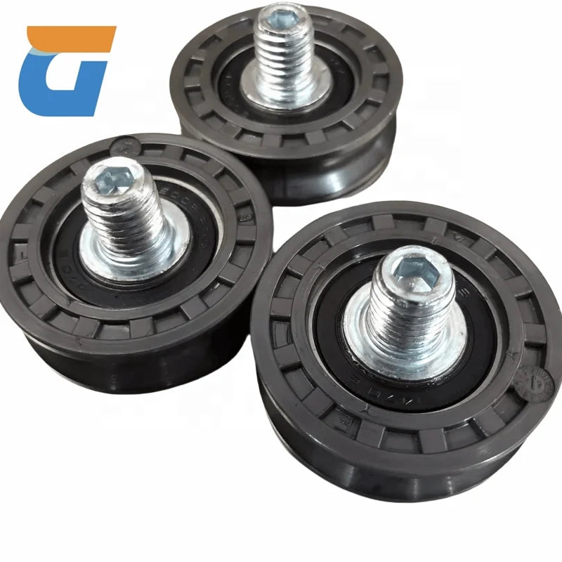Modern Design Elevator Door Positioning Wheel 48*14*6002 Door Hanging Roller Lift Hanger Roller Elevator Accessories