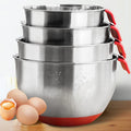 Restaurant Metal Containers Silicone Large Stainless Steel Reusable Serving  Salad Container Steel Salad Bowl Set