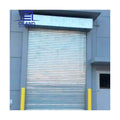 Commercial Fireproof Steel Rolling Shutters Doors & Fire Curtain for Warehouse Workshop Exterior Use-Modern Design