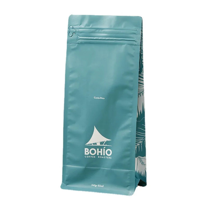 Wholesale Customized Eight-Sided Seal Food/Tea/Coffee Bag Thickened Aluminum Film With/Without Valve