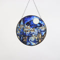 Dreamy Village Glass Crafts Hanger for Home Bedroom Decoration