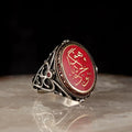 Turkish Ottoman Style jewelry 925 Sterling Silver Men's Ring with Black Zircon Stone Classic Mens Jewelry from Turkey