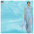 YX1375 Chinese Cheap Price 1 Yard Top Quality Density 80gsm Solid Glossy Chiffon Fabric for Sunscreen Dress MegaBDM