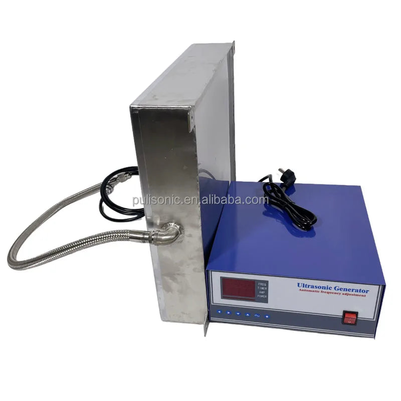Automotive Engine and Gearbox Cleaning 1800W Industrial Ultrasonic Vibrator Waterproof Device 28kHz
