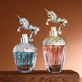 Perfume Bottle with Press Spray 50ml Glass Spray Perfume Bottle Customizable Spray Glass Bottle for Fragrance