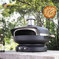 Ovendesign Modern 18 Inch Gas Pizza Oven Tabletop Stainless Steel Construction Durable Design for Outdoor Events Family Cookouts