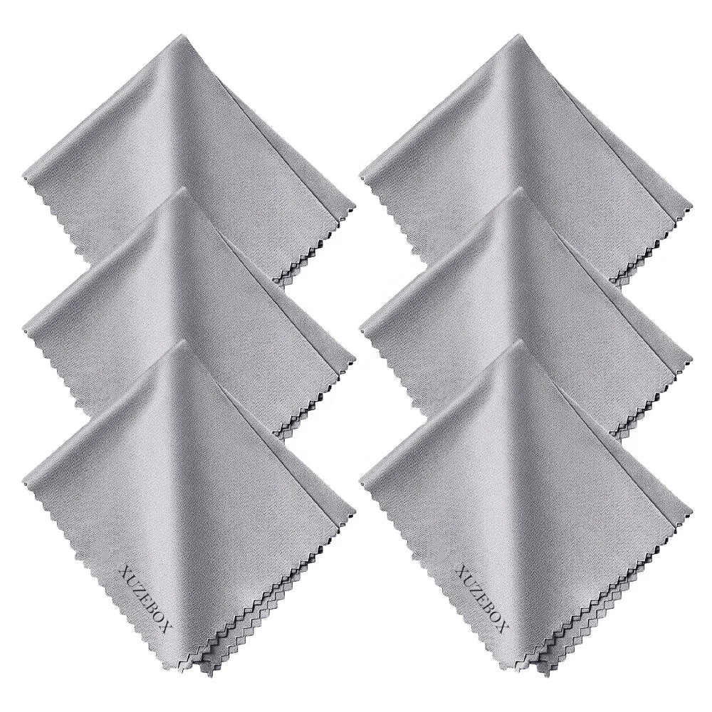 Xuze CC-101 Microfiber Eyeglasses Cleaner Cloths Wipes for Glasses and Camera Lenses Care