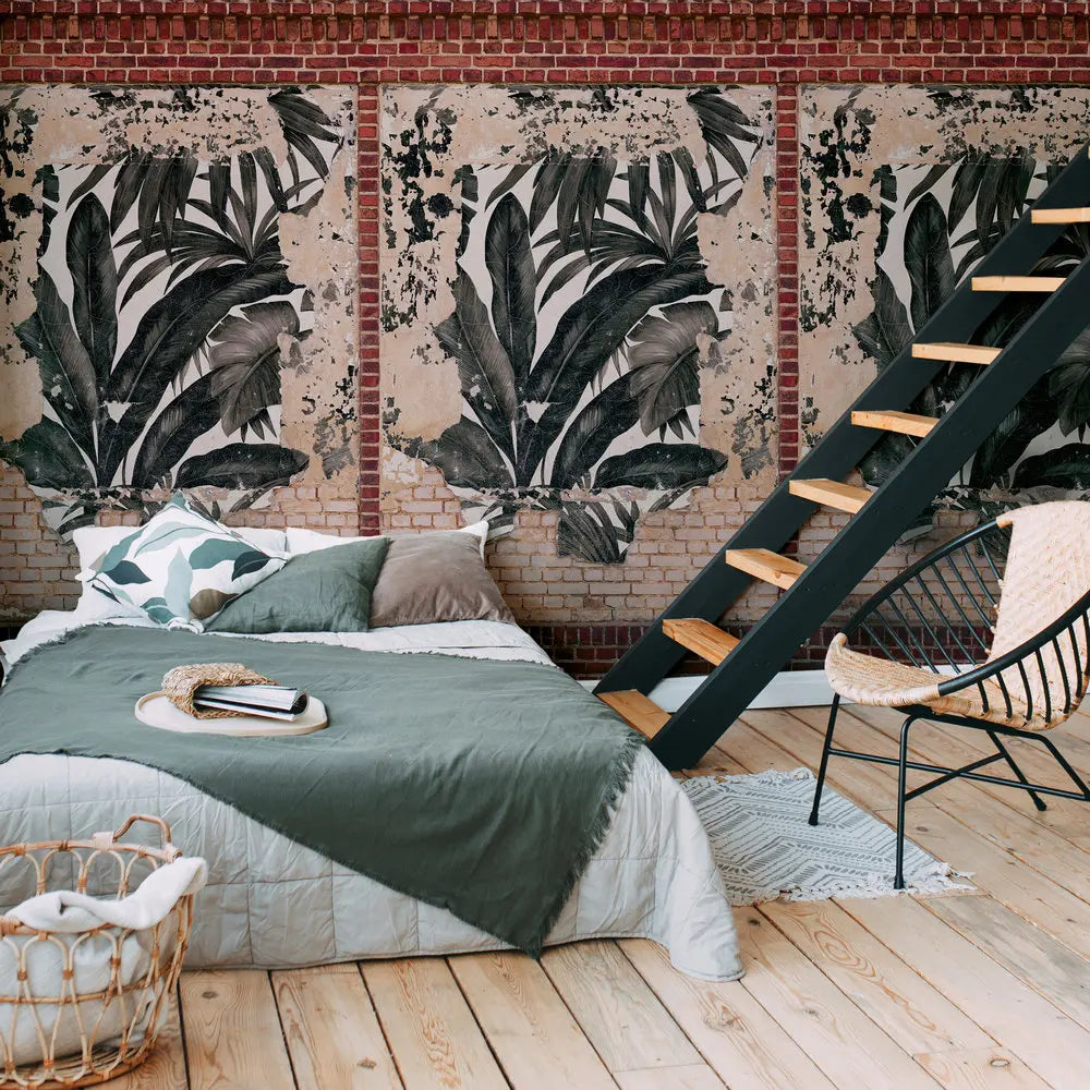 Germany Photo Wallpaper Murals Graffiti Brown Beige Non Woven Vinyl Wall Mural Modern Removable Bedroom Hospital Bulk 0.53x8.80m
