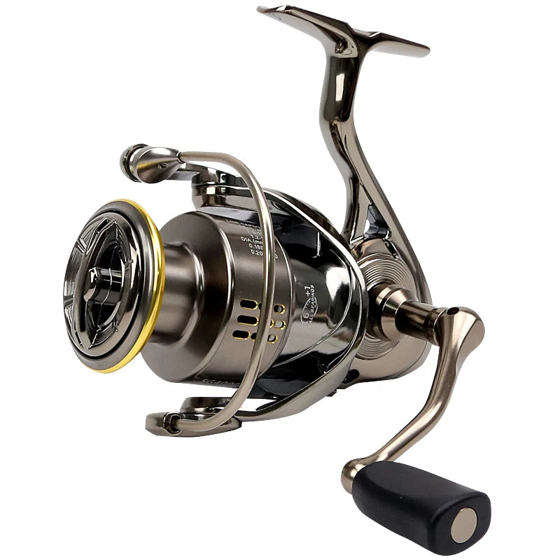 ORJD Reel Spinning High Strength Metal Fishing Reel Freshwater Spinning Wheel Fishing Reel for Salt Water