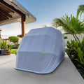 Retractable Foldable Car Shelter Portable Canopy Garage Tent Folding Carport Compact Car Garage