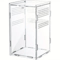 Transparent Acrylic Box Pet Terrarium Snake Cage for Tarantula Spider Enclosure Reptile & Amphibian Pet MegaBDM