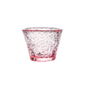 Wholesale Unique Creative Pink Glass Dew 45ml Cup Transparent Round for Tea and Water Drinking