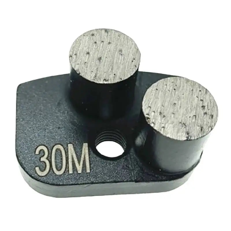 NEWGRIND Rhino Contractor-Grade Double D15x13mm Buttons Tooling for Concrete Stone Terrazzo and Decorative Concrete Toppings