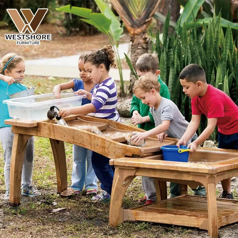 Montessori Safety Preschool Sand & Water Sensory Center Equipment Playground Game Kindergarten Outdoor Mud Sand and Water Play
