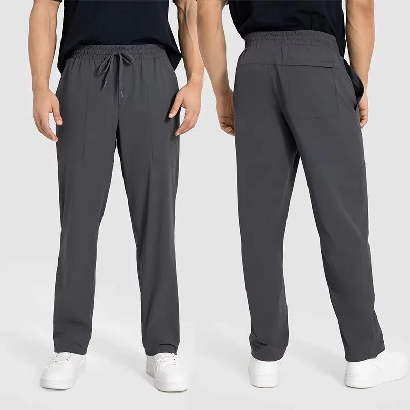 Roregal Custom 2025 Men's Regular Fit Spandex/Nylon Drawstring Hip Hop Jogger Sweat Pants Streetwear Athletic Fashion for
