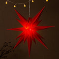 3D Luminous Star Light Weatherproof Light Star Inside Outside Decoration Party Hanging Lamp Christmas Wedding Decoration
