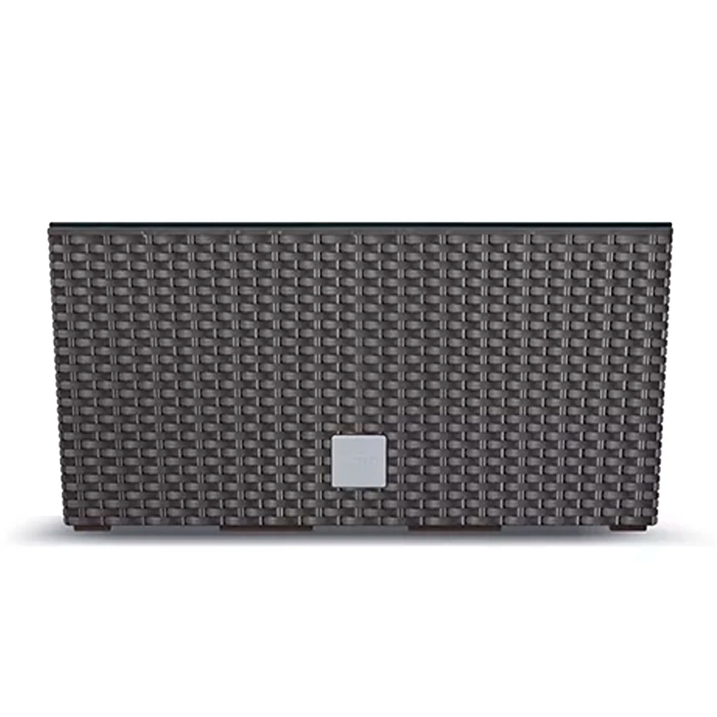 RATO CASE balcony planter dimensions (mm) 395x185x195 dark ochre color