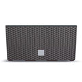 RATO CASE balcony planter dimensions (mm) 395x185x195 dark ochre color