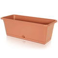 CAMELLIA flower pot dimensions (mm) 595x170x143 Terracotta color