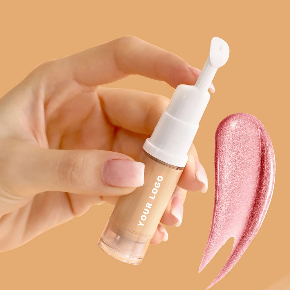 Customized Vitamin E Moisturizing Lip Plumping Vegan Cruelty Free Wholesale Custom Liquid Lip Gloss Balm