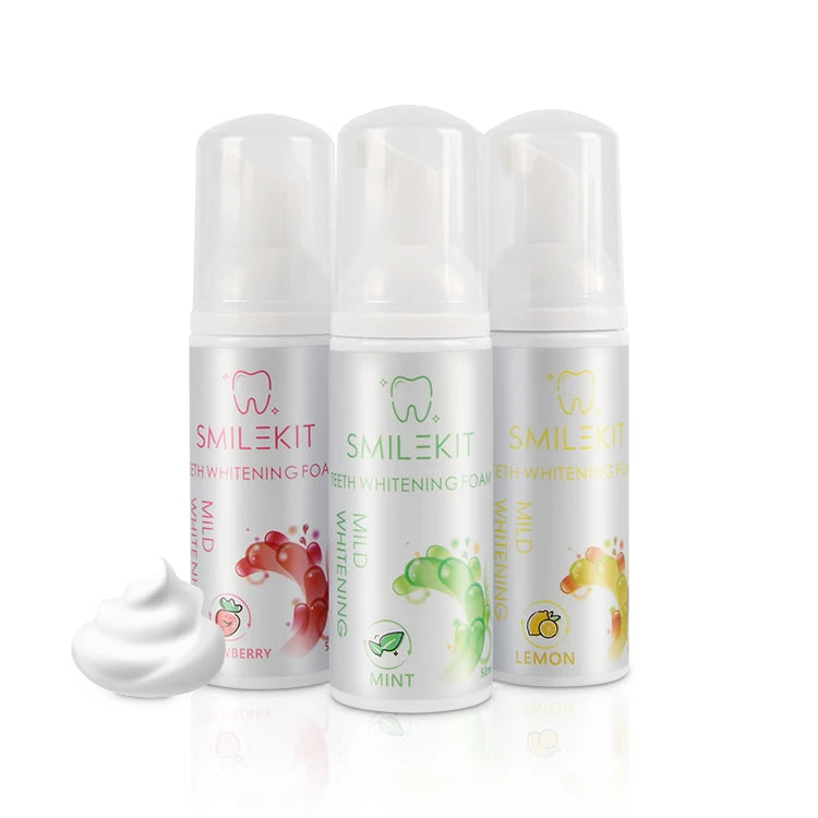 Wholesale Factory Price Dental Care 50ML Professional Teeth Whitening Foam Toothpaste