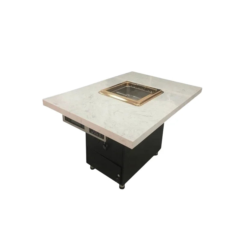 Smokeless Integrated Hot Pot Table Induction Hot Pot With Purifier