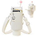 Adjustable Strap Casual Cooler Bag Neoprene Waterproof Insulated Reusable Shoulder Bag with Water Bottle Holder