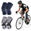 Knee Support Brace Adjustable Knee Brace with Straps Breathable Nylon Knee Pads for Sports Workout Fitness