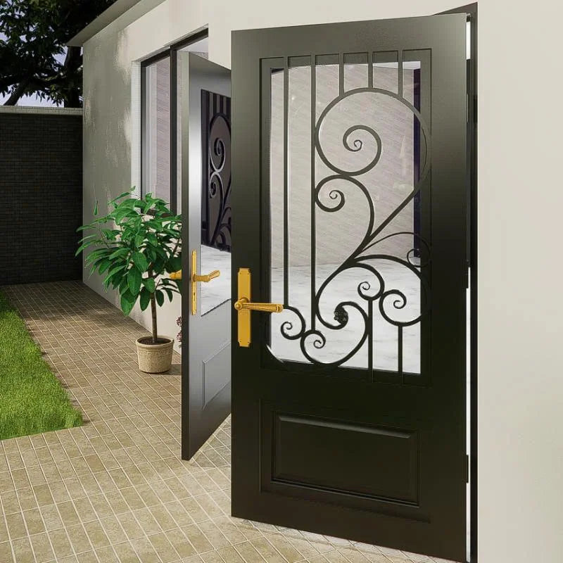 Classic and Modern Wrought Iron Doors That Blend Elegance and Functionality for Every Type of Residential Property