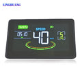 H6C Bicycle Computer with LCD Display Road Cycling Console Wired Design Long-Range Battery Rainproof Bike Computer for Cyclists