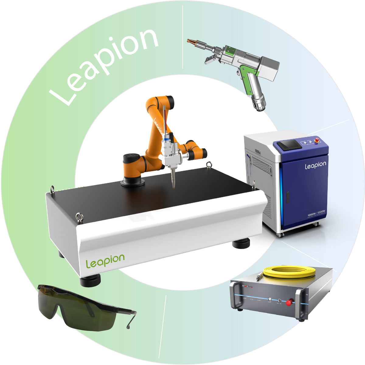 Fiber Laser Welding Machine Automatic Welding Machine 1500W 2000W Robotic Arm Welding Machine MegaBDM