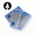 Boasta German Imported Tungsten Carbide Umbrella Burr Bit 2.35mm Shank Engraving Tool Set for Jewelry Making & Dental Use