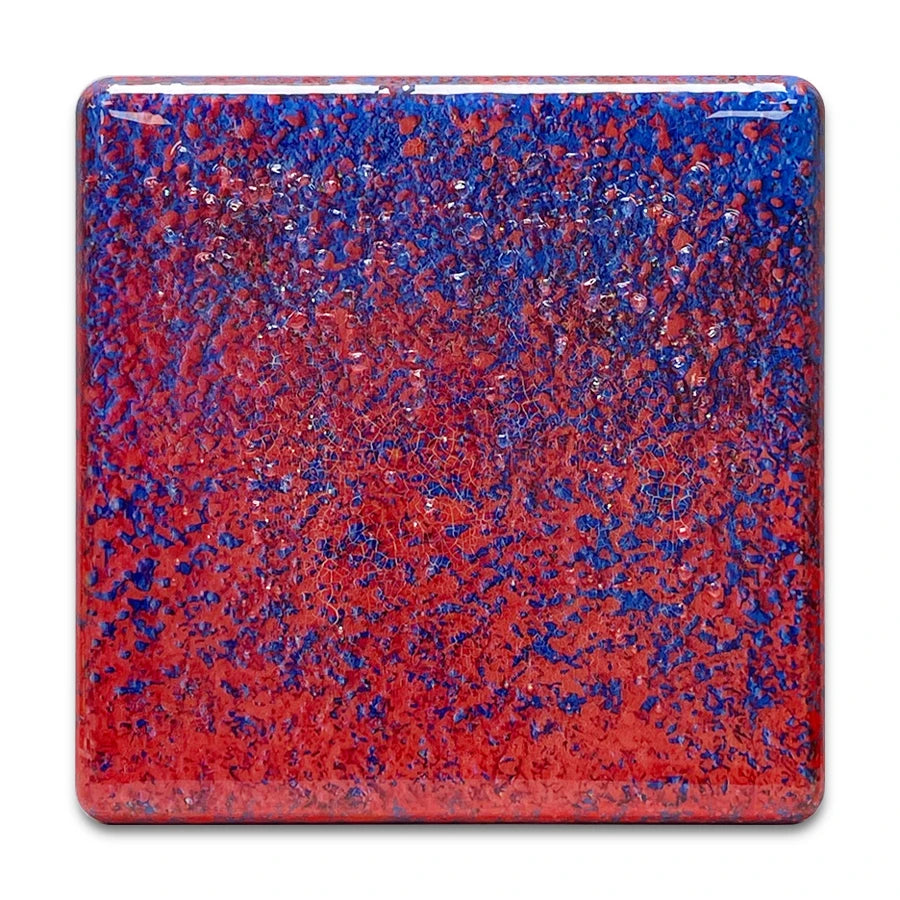 Wholesale Hot Sale Abstract Red Blue Gradient Resin Diamond Hand-Painted Crack Wall Art for Hotel