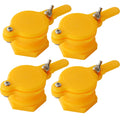 4 Pcs Honey Gate Valve for Extractor Durable Plastic Honey Extractor Tap Beekeeping Supplies
