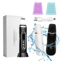 4 in 1 Pore Extractor Mini Face Scrubber Electric Pore Acne Remover Peeling Shovel Device Dead Skin Scrubber Spatula Machine