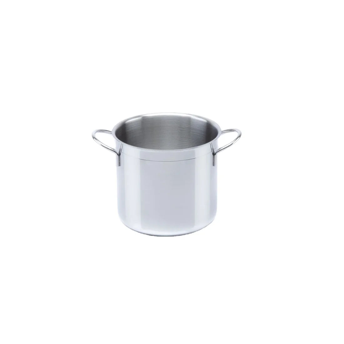 Classic 16 cm Eco-Friendly Stainless Steel Multifunction Cookware Set 2 Side-Handled Kitchen Pots 1 Ply Induction Ready Oven