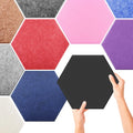 High Density Modern Design Noise Reduction Eco-friendly PET Felt DIY Hexagonal Acoustic Panels for Living Room