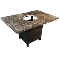 Marble Simplified Hot Pot Table