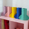 Modern Nordic Ceramic Vase Decorative Flower Vase Colorful Minimalist Tabletop Vase for Home Living Room Decoration Wholesale MegaBDM