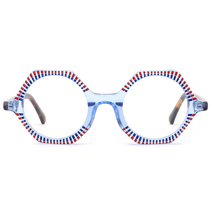 FG1612 Retro Style Acetate Optical Frames Custom Made for Women and Men Direct Factory Wholesale Eyeglasses Frames
