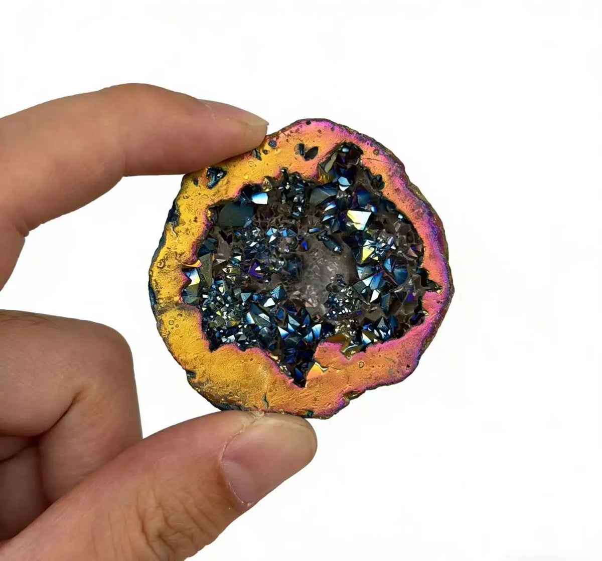 Natural Color Aura Crystal Agate Healing Stone High Quality Raw Stone for Meditation and Feng Shui MegaBDM