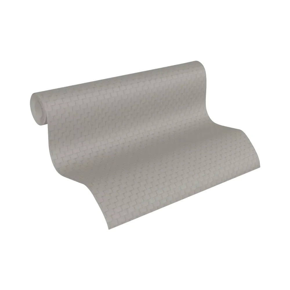 Made in Germany - Luxury Wallpaper rolls Plain Grey Silver Non Woven Vinyl Contract Wallpaper for Hotel - 1005 x 053 m
