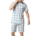 New Style Summer Wear Custom Color Formal Men's Shorts Sleeve Breathable T-Shirt Shorts Set 2-Piece