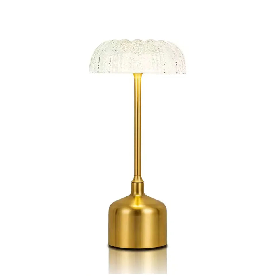 Modern Retro Bar Table Lamp New Arrival LED Rechargeable Desk Light Touch Dimming Night Light for Bedroom Decor Battery