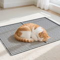 Lifetop Non Slip Waterproof Cat Litter MatCat Litter Box MatLarge Silicone Cat Litter MatWaterproof Silicone Pad for Floor